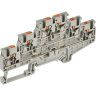 Колодка клеммная IEK CP-ML 3 ур. 2,5мм2 серая YCT23-00-3-K03-002