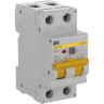 Выключатель автоматический дифференциального тока IEK KARAT АВДТ32EM 1P C16 10мА тип AC KA-VD14-1-016-C-010-AC
